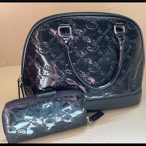 Hello Kitty Black Tote + Wallet